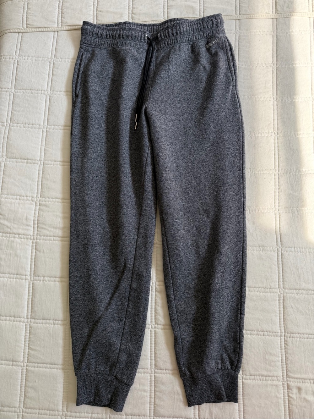 DKNY Charcoal Gray Track Joggers